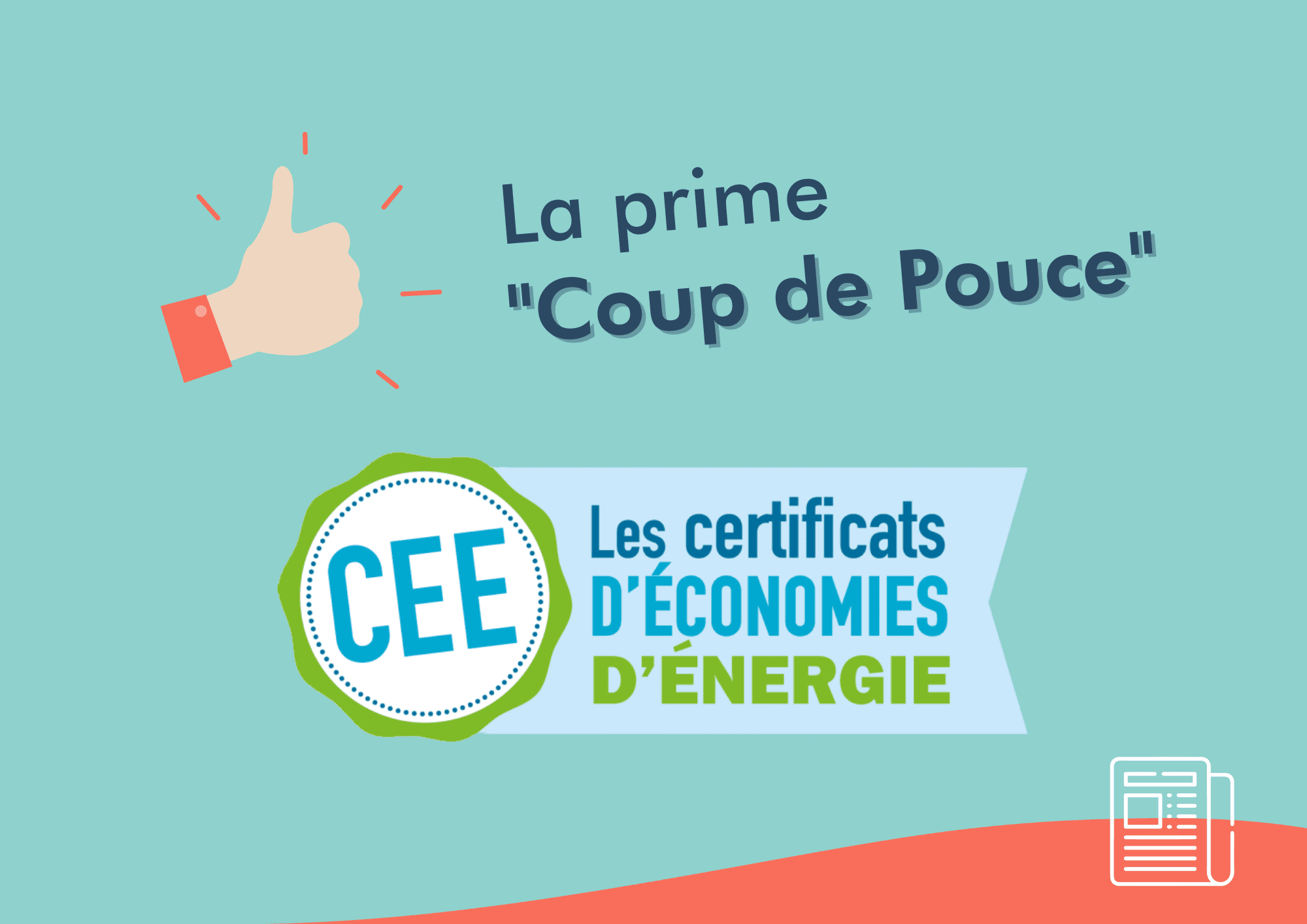zoom sur la prime coup de pouce